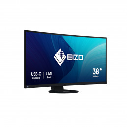 EIZO FlexScan EV3895-BK tietokoneen litteä näyttö 95,2 cm (37.5") 3840 x 1600 pikseliä UltraWide Quad HD+ LCD Musta