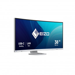 EIZO FlexScan EV3895-WT tietokoneen litteä näyttö 95,2 cm (37.5") 3840 x 1600 pikseliä UltraWide Quad HD+ LCD Valkoinen