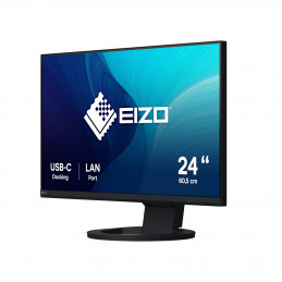 EIZO FlexScan EV2490-BK tietokoneen litteä näyttö 60,5 cm (23.8") 1920 x 1080 pikseliä Full HD LCD Musta