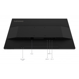 Lenovo ThinkVision E27Q-40 tietokoneen litteä näyttö 68,6 cm (27") 2560 x 1440 pikseliä Quad HD LCD Musta