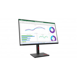 Lenovo ThinkVision T32h-30 tietokoneen litteä näyttö 80 cm (31.5") 2560 x 1440 pikseliä Quad HD LED Musta