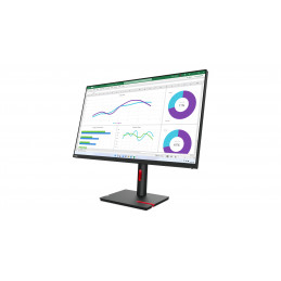 Lenovo ThinkVision T32h-30 tietokoneen litteä näyttö 80 cm (31.5") 2560 x 1440 pikseliä Quad HD LED Musta