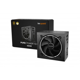 be quiet! Pure Power 13 M | 550W virtalähdeyksikkö 20+4 pin ATX ATX Musta