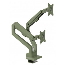 Arozzi AZ-ALZARE-NEO-DUO-FST monitorin kiinnike ja jalusta 81,3 cm (32") Vastaanotto Vihreä