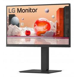 LG 24BA650 tietokoneen litteä näyttö 60,5 cm (23.8") 1920 x 1080 pikseliä Full HD LED Musta