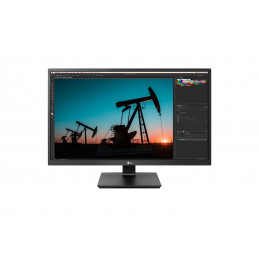 LG 27BN55UP-B tietokoneen litteä näyttö 68,6 cm (27") 3840 x 2160 pikseliä 4K Ultra HD LCD Musta