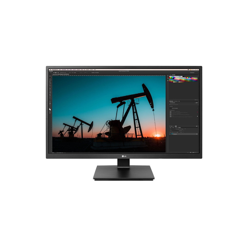 LG 27BN55UP-B tietokoneen litteä näyttö 68,6 cm (27") 3840 x 2160 pikseliä 4K Ultra HD LCD Musta