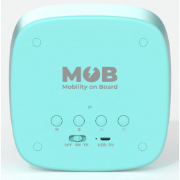 MOB Billy Clock Digitaalinen herätyskello Turkoosi
