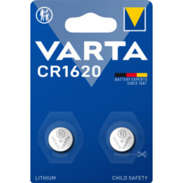 Varta 06620 Ladattava akku CR1620 Litium
