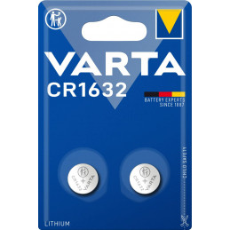 Varta 06632 Ladattava akku CR1632 Litium