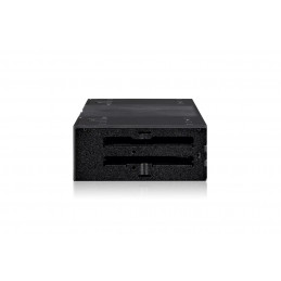 Icy Dock MB024SP-B tallennusaseman kotelo HDD- SSD-kotelo Musta 2.5"