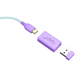 CHERRY XTRFY M8 Wireless hiiri Pelaaminen Oikeakätinen RF Wireless + USB Type-C Optinen 26000 DPI