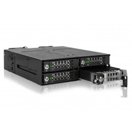 Icy Dock MB720MK-B V2 tallennusaseman kotelo SSD-kotelo Musta M.2