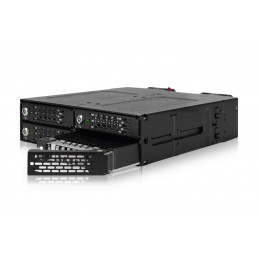 Icy Dock MB720MK-B V3 tallennusaseman kotelo SSD-kotelo Musta M.2