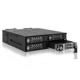 Icy Dock MB720MK-B V3 tallennusaseman kotelo SSD-kotelo Musta M.2