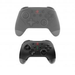 Deltaco Gaming Langaton miniohjain Switchille, Turbo-painikkeella, musta