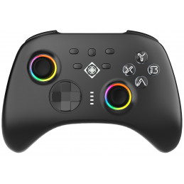 Deltaco Gaming GAM-184 peliohjain Musta Bluetooth USB Ohjain + moottorin ohjausvipu PC
