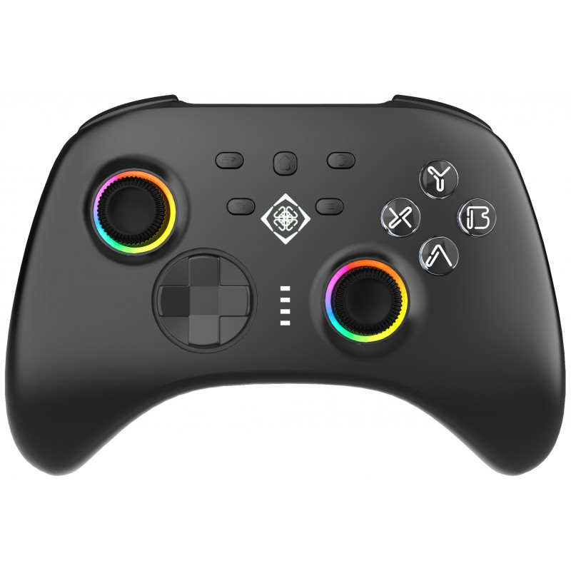 Deltaco Gaming GAM-184 peliohjain Musta Bluetooth USB Ohjain + moottorin ohjausvipu PC