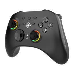 Deltaco Gaming GAM-184 peliohjain Musta Bluetooth USB Ohjain + moottorin ohjausvipu PC