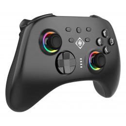 Deltaco Gaming GAM-184 peliohjain Musta Bluetooth USB Ohjain + moottorin ohjausvipu PC