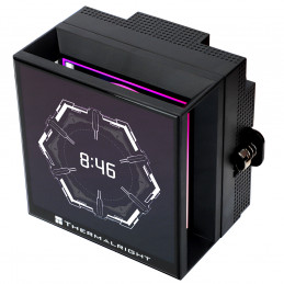 Thermalright Hyper Vision 360 ARGB BLACK Suoritin Nestejäähdytyspakkaus 12 cm Musta 1 kpl