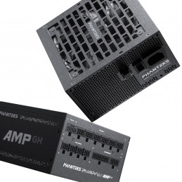 Phanteks AMP GH virtalähdeyksikkö 1200 W 18+10 pin ATX ATX Musta
