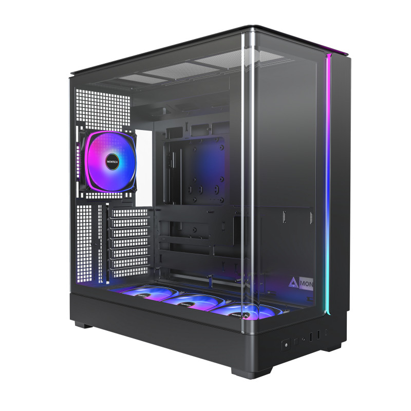 Montech King 45 PRO Tower Musta