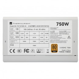 Thermalright TG-750S-W virtalähdeyksikkö 750 W 20+4 pin ATX ATX Valkoinen