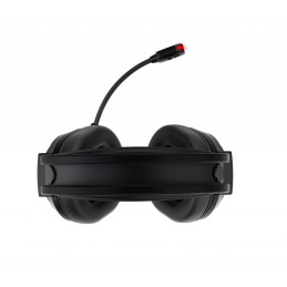 Deltaco Gaming DH220 USB Stereo Gaming Headset, RGB, Black