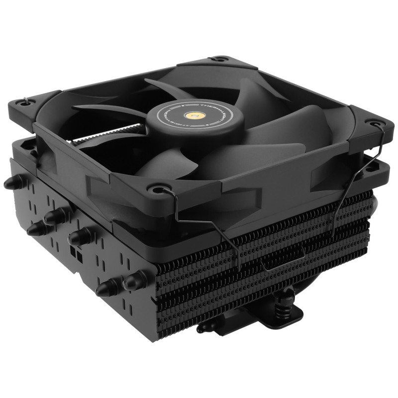 Thermalright SI-100 BLACK Tietokoneen jäähdytysjärjestelmä Tietokonekotelo Ilmanjäähdytin 12 cm Musta 1 kpl