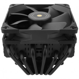 Thermalright SI-100 BLACK Tietokoneen jäähdytysjärjestelmä Tietokonekotelo Ilmanjäähdytin 12 cm Musta 1 kpl