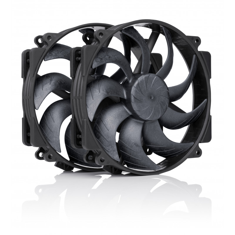 Noctua NF-A14X25R G2PWM SX2 CHBK Tietokonekotelo Tuuletin 14 cm Musta 2 kpl