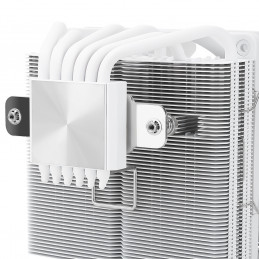 Thermalright SI-100 WHITE ARGB Tietokoneen jäähdytysjärjestelmä Tietokonekotelo Ilmanjäähdytin 12 cm Valkoinen 1 kpl