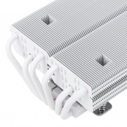 Thermalright SI-100 WHITE ARGB Tietokoneen jäähdytysjärjestelmä Tietokonekotelo Ilmanjäähdytin 12 cm Valkoinen 1 kpl