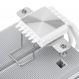 Thermalright SI-100 WHITE ARGB Tietokoneen jäähdytysjärjestelmä Tietokonekotelo Ilmanjäähdytin 12 cm Valkoinen 1 kpl