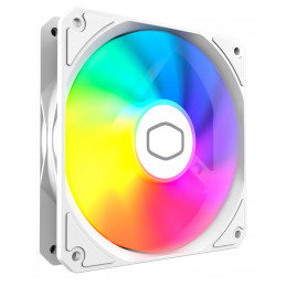 Cooler Master MasterFan MF120 Lite Tietokonekotelo Tuuletin 12 cm Valkoinen 3 kpl