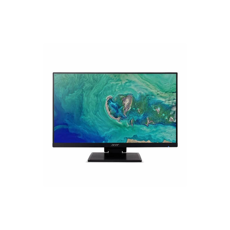 Acer UT241Y tietokoneen litteä näyttö 60,5 cm (23.8") 1920 x 1080 pikseliä Full HD LED Kosketusnäyttö Pöydän pinta Musta