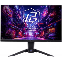 Asrock Phantom Gaming tietokoneen litteä näyttö 68,6 cm (27") 2560 x 1440 pikseliä Quad HD LED Musta
