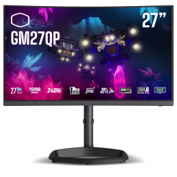 Cooler Master Gaming GM27QP tietokoneen litteä näyttö 68,6 cm (27") 2560 x 1440 pikseliä Quad HD Musta