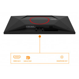 AOC G4 27G4ZRE tietokoneen litteä näyttö 68,6 cm (27") 1920 x 1080 pikseliä Full HD LED Musta, Punainen