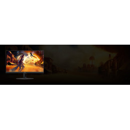 AOC G4 27G4ZRE tietokoneen litteä näyttö 68,6 cm (27") 1920 x 1080 pikseliä Full HD LED Musta, Punainen