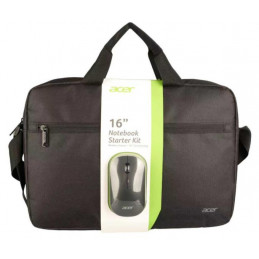 Acer GP.ACC11.03V laukku kannettavalle tietokoneelle 40,6 cm (16") Salkku Musta