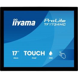 iiyama ProLite TF1734MC-B8X tietokoneen litteä näyttö 43,2 cm (17") 1280 x 1024 pikseliä Kosketusnäyttö