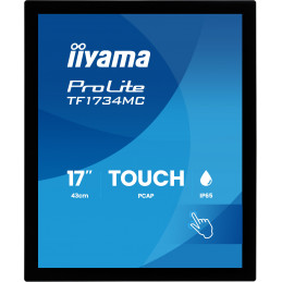 iiyama ProLite TF1734MC-B8X tietokoneen litteä näyttö 43,2 cm (17") 1280 x 1024 pikseliä Kosketusnäyttö