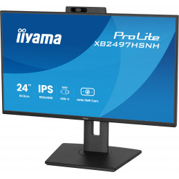 iiyama ProLite XB2497HSNH-B1 24IN IPS LCD 4MS 1920X1080 350CD M2 HDMI DP USB 2 tietokoneen litteä näyttö 60,5 cm (23.8") 1920 x