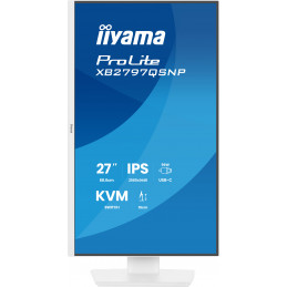 iiyama ProLite XB2797QSNP-W1 27" IPS LCD tietokoneen litteä näyttö 68,6 cm (27") 2560 x 1440 pikseliä Quad HD Valkoinen