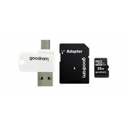 Goodram M1A4 All in One 32 GB MicroSDHC UHS-I Luokka 10