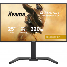 iiyama G-MASTER GB2591HSU-B1 tietokoneen litteä näyttö 62,2 cm (24.5") 1920 x 1080 pikseliä Full HD LED Musta