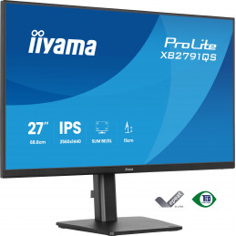 iiyama ProLite XB2791QS-B1 tietokoneen litteä näyttö 68,6 cm (27") 2560 x 1440 pikseliä Quad HD LED Musta
