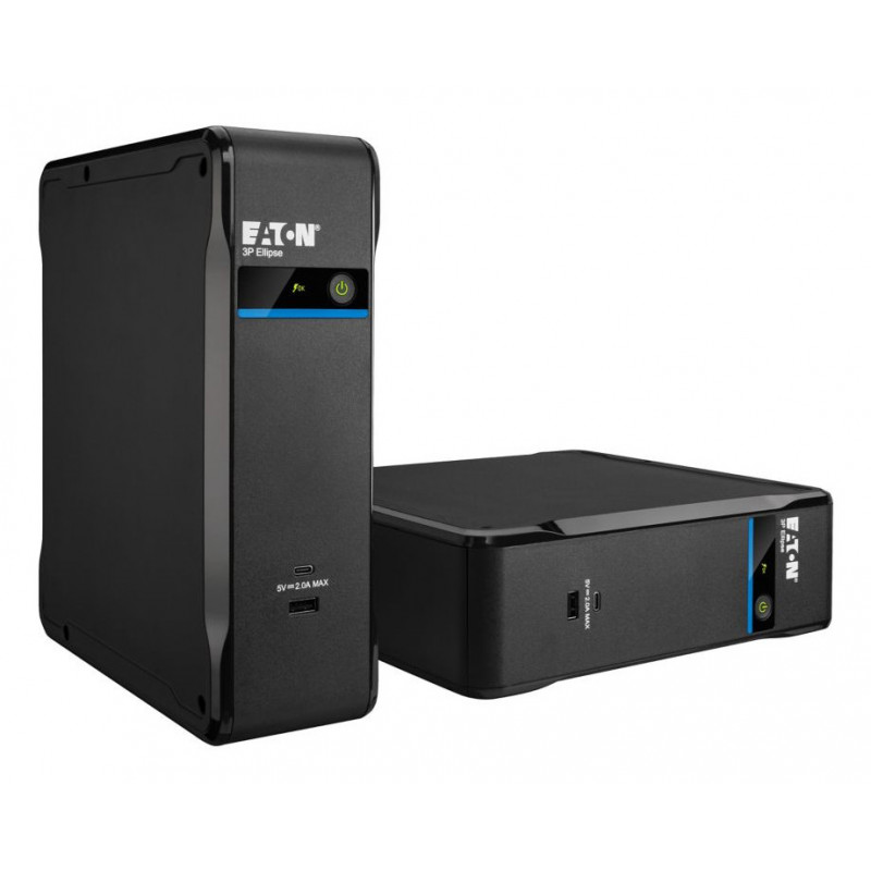 Eaton 3P900UI UPS-virtalähde Valmiustila (ilman yhteyttä) 0,9 kVA 540 W 4 AC-pistorasia(a)